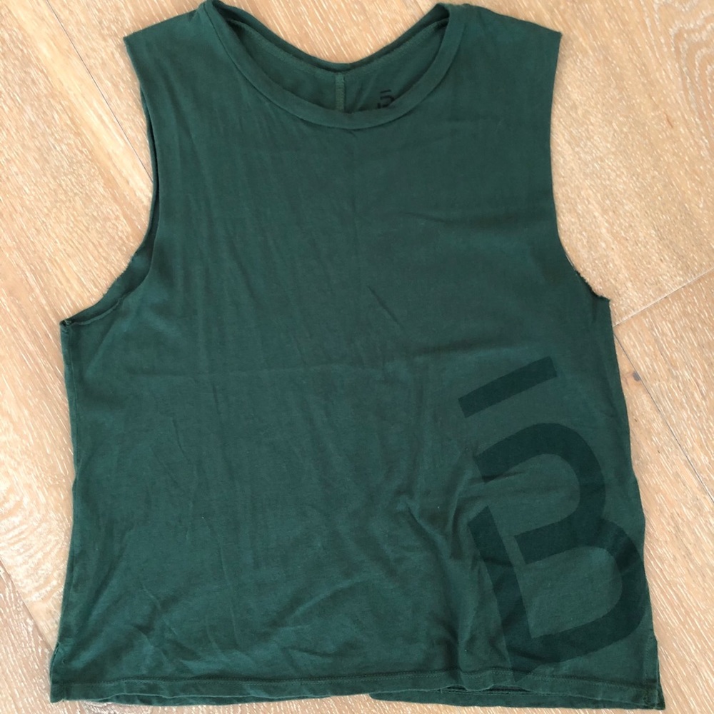 Barre3 crop tank XS EUC